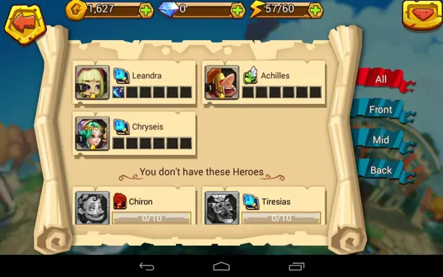 Gods Rush android App screenshot 3